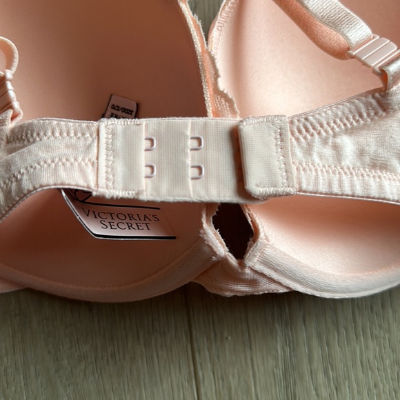 Victorias secret peach lace push up bra size 32dd nwt - Picture 7 of 10